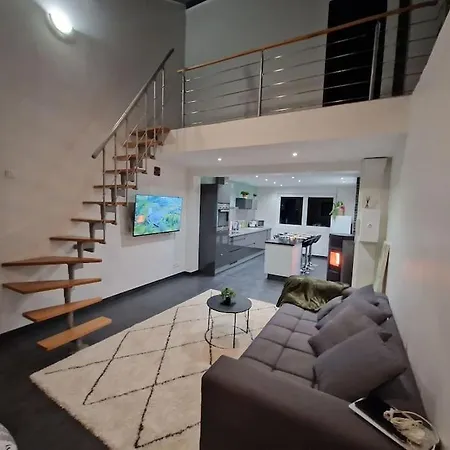 Appartement Duplex-cocon-proximité - Piscines Thermales -sauna Hombourg-Haut