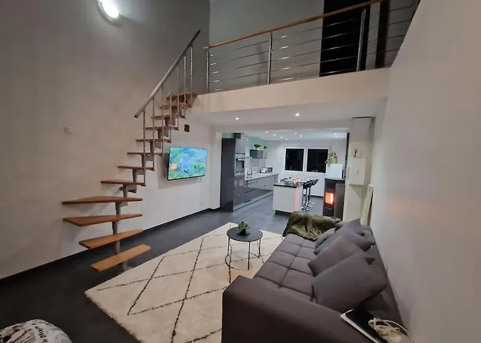 Apartmán Duplex-cocon-proximite - Piscines Thermales -sauna Hombourg-Haut